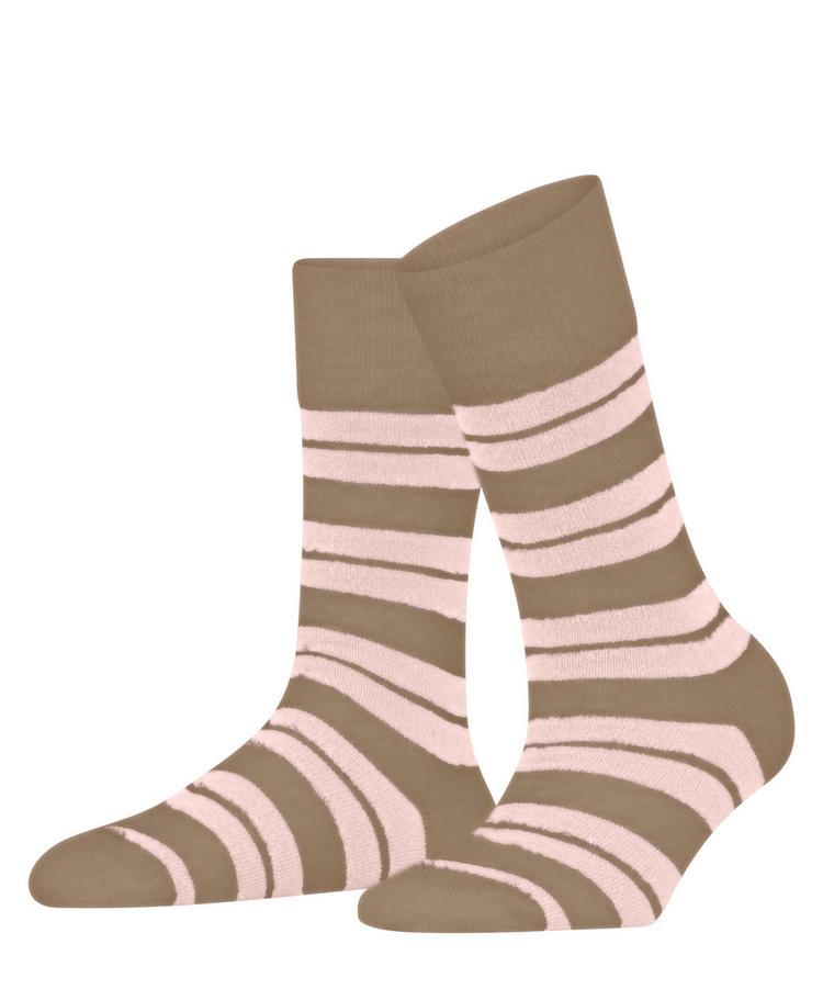 ESPRIT ESPRIT Plush Stripes Socken Damen - beige (4240) - 0 | SportScheck