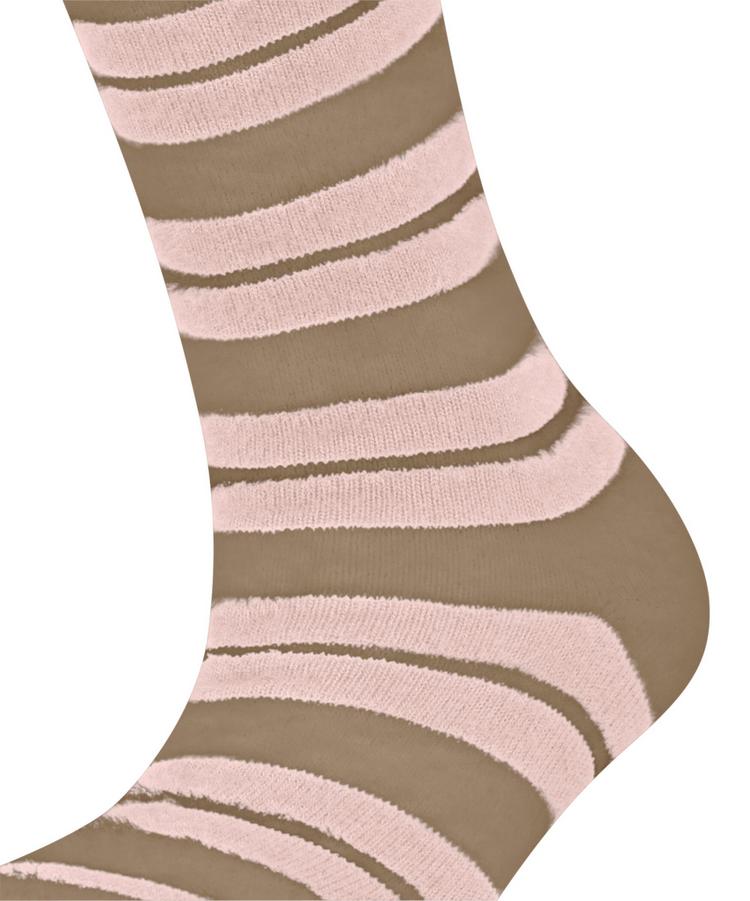ESPRIT ESPRIT Plush Stripes Socken Damen - beige (4240) - 1 | SportScheck
