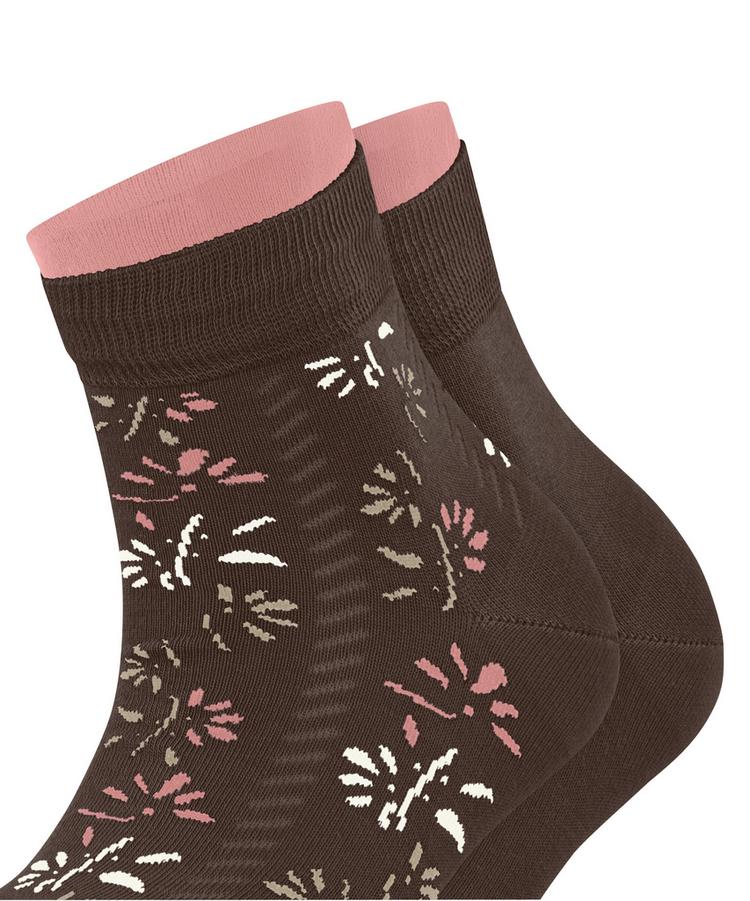 ESPRIT ESPRIT Soft Blooms 2P Socken Damen - chocolate (5272) - 1 | SportScheck
