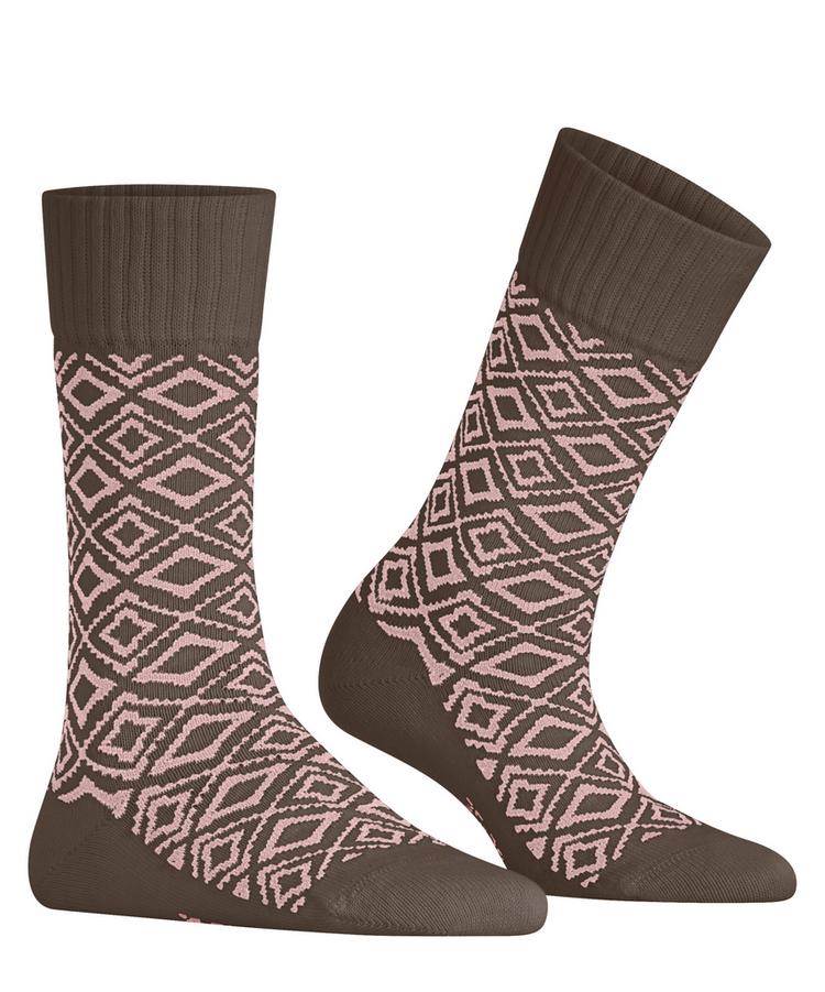 ESPRIT ESPRIT Winter Plaid SO Socken Damen - chocolate (5004) - 0 | SportScheck