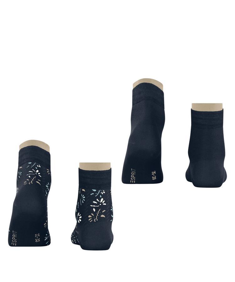 ESPRIT ESPRIT Soft Blooms 2P Socken Damen - marine (6120) - 0 | SportScheck