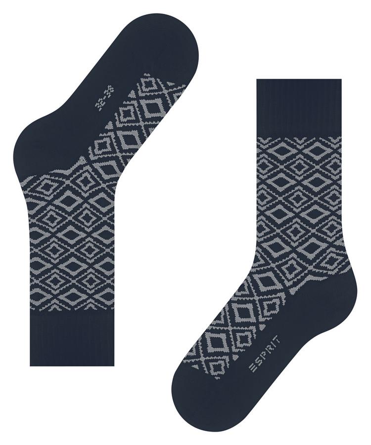 ESPRIT ESPRIT Winter Plaid SO Socken Damen - marine (6120) - 2 | SportScheck