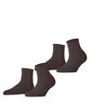 ESPRIT Icy Dots SSO 2P Socken Damen - claret (8375)