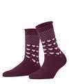 ESPRIT Warming Hearts SO Socken Damen - merlot (8005)