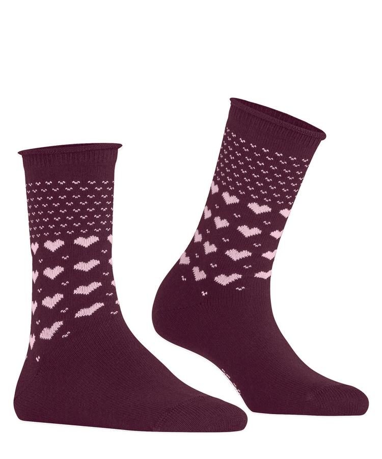 ESPRIT ESPRIT Warming Hearts SO Socken Damen - merlot (8005) - 1 | SportScheck