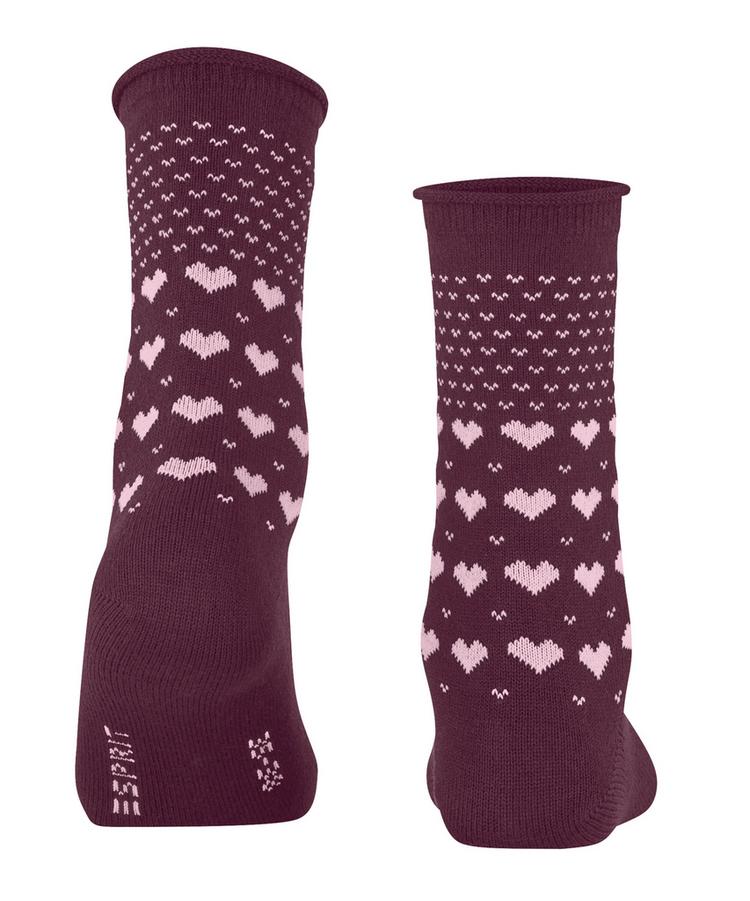 ESPRIT ESPRIT Warming Hearts SO Socken Damen - merlot (8005) - 0 | SportScheck
