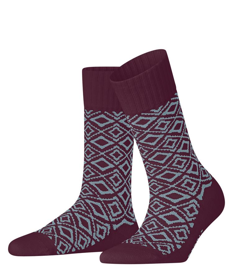 ESPRIT ESPRIT Winter Plaid SO Socken Damen - merlot (8005) - 0 | SportScheck