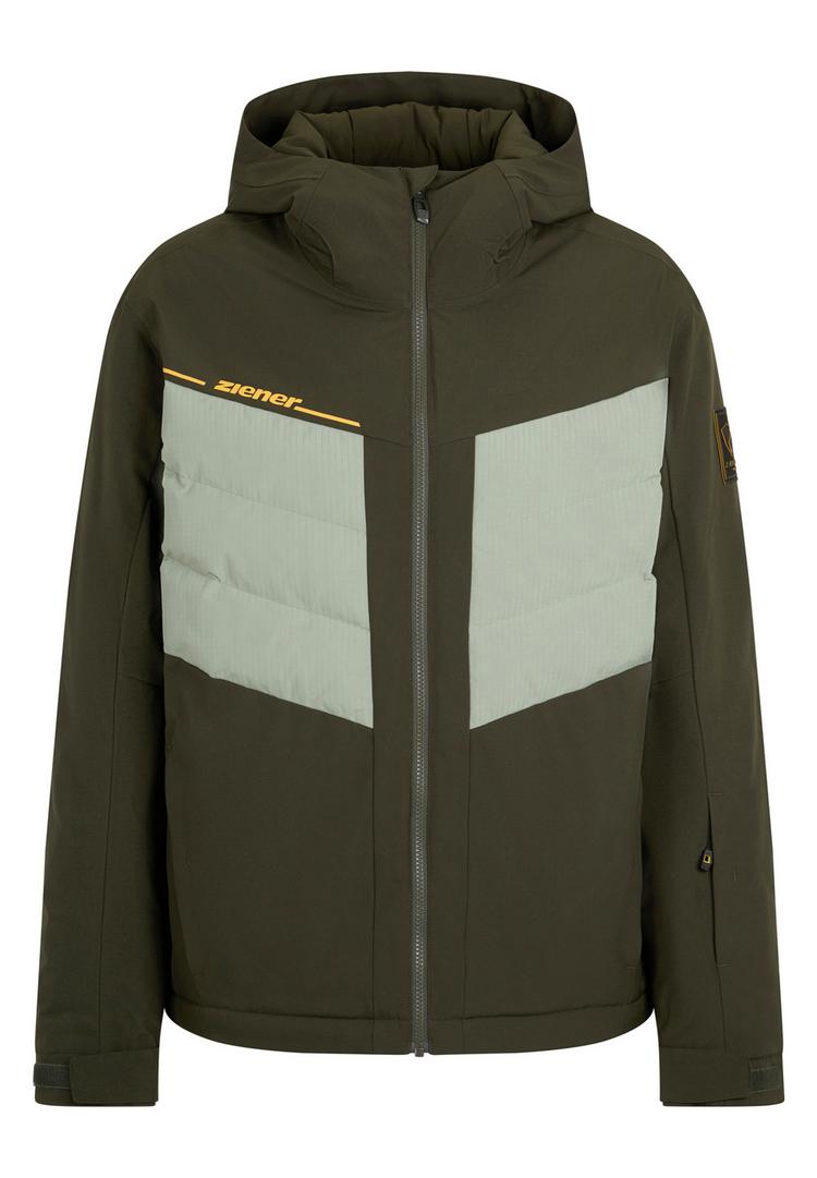 Ziener Ziener TELSON-Z Skijacke Herren - dusty green ripstop - 0 | SportScheck