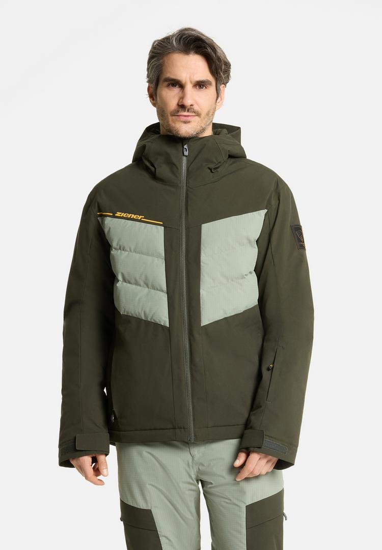 Ziener Ziener TELSON-Z Skijacke Herren - dusty green ripstop - 0 | SportScheck