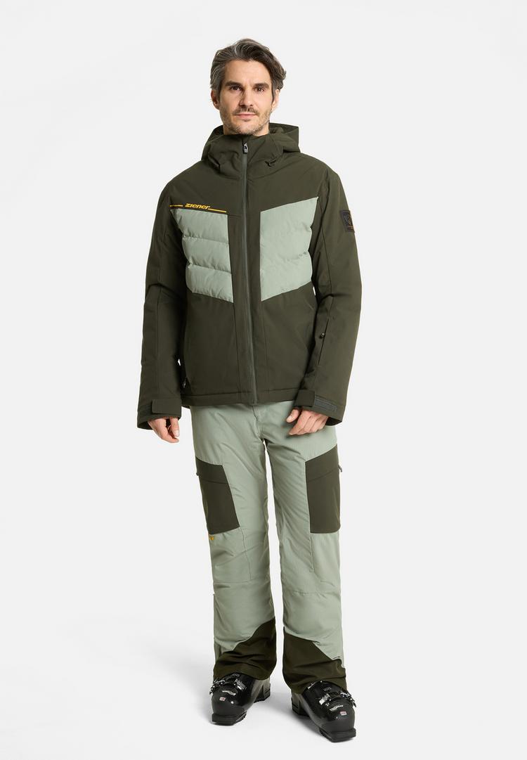 Ziener Ziener TELSON-Z Skijacke Herren - dusty green ripstop - 1 | SportScheck