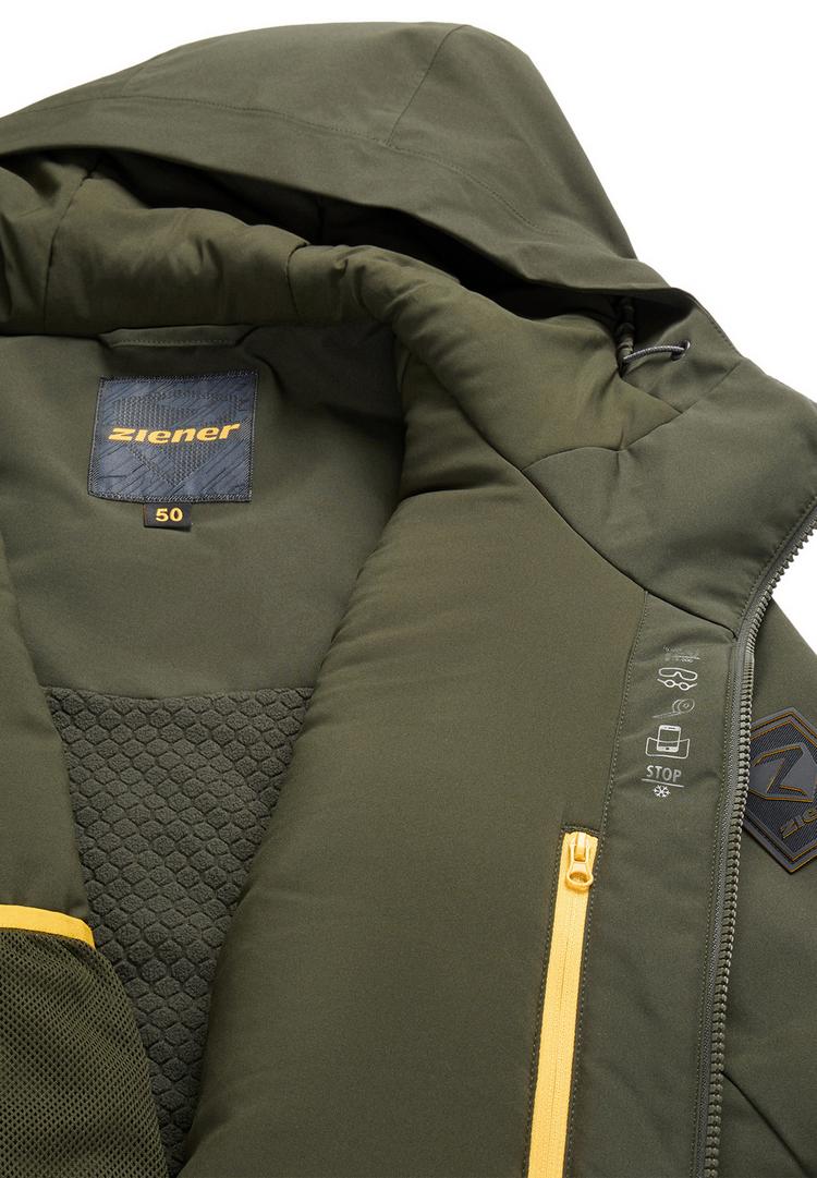 Ziener Ziener TELSON-Z Skijacke Herren - dusty green ripstop - 1 | SportScheck