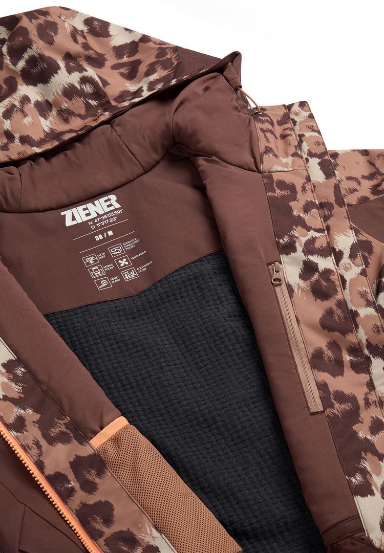Ziener Ziener RAYKA-Z Skijacke Damen - faded leo - 1 | SportScheck