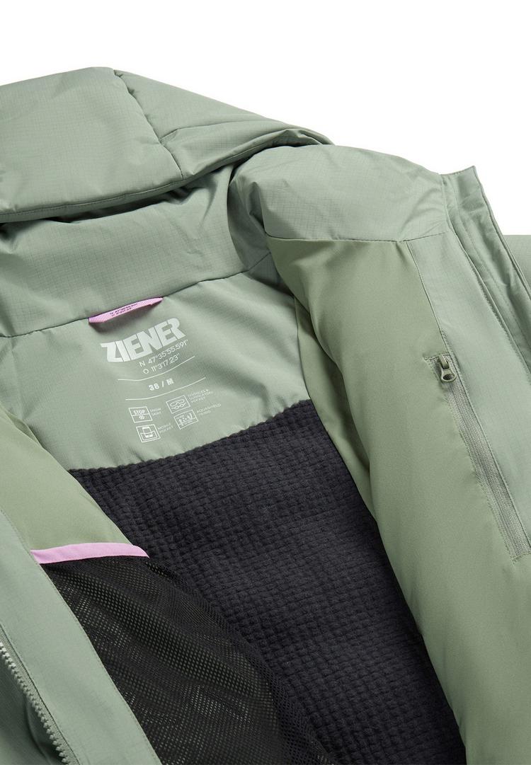 Ziener Ziener ROSVALDI-Z Skijacke Damen - dusty green - 1 | SportScheck