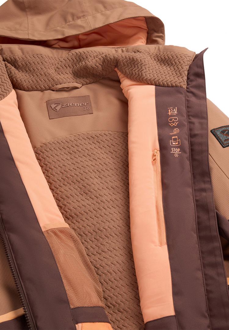 Ziener Ziener TAWIA-Z Skijacke Damen - Chocolate - 1 | SportScheck