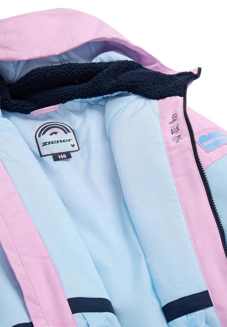 Ziener Ziener ARTIKO-Z Skijacke Kinder - tulip pink - 1 | SportScheck