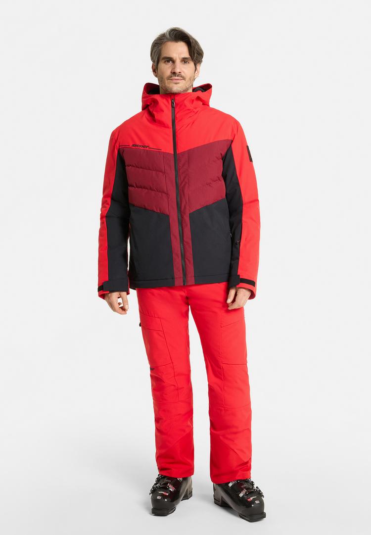 Ziener Ziener TELSON-Z Skijacke Herren - wine pigment ripstop - 1 | SportScheck