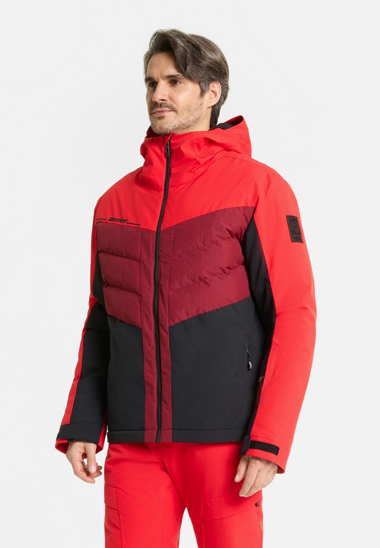 Ziener Ziener TELSON-Z Skijacke Herren - wine pigment ripstop - 2 | SportScheck