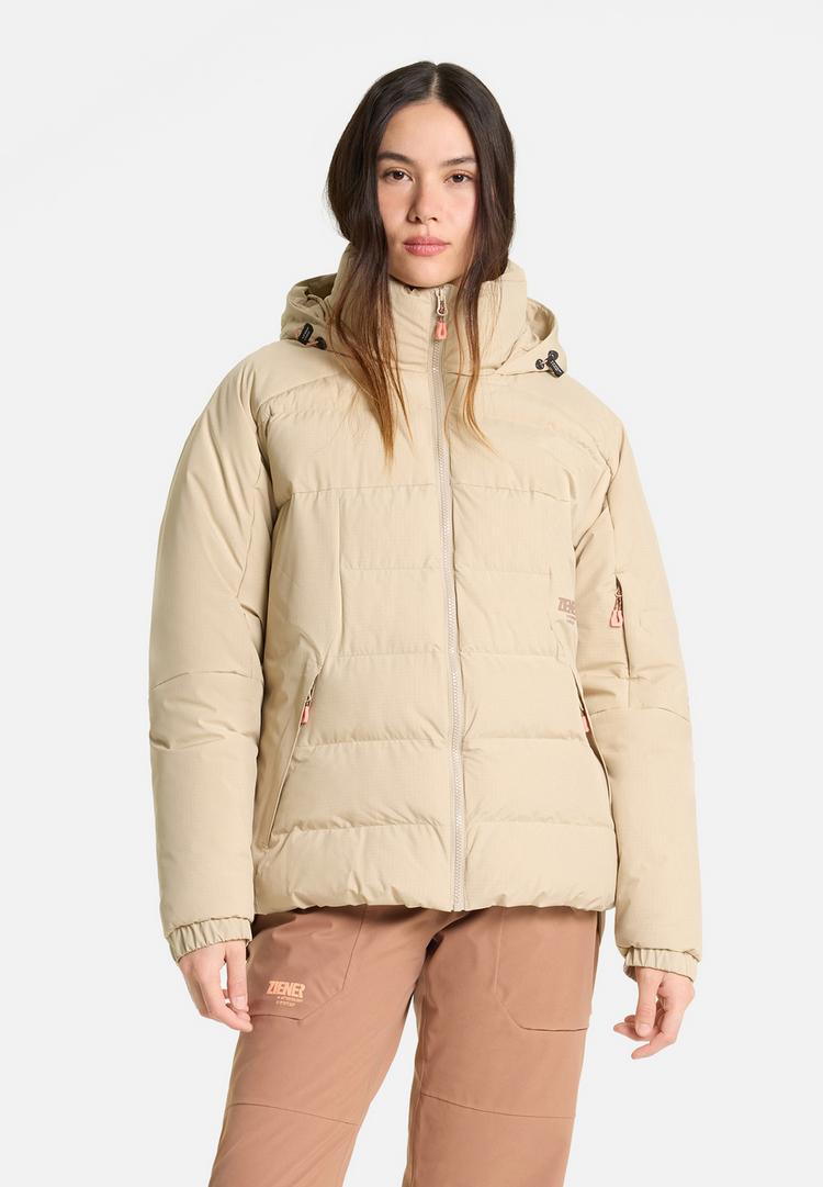 Ziener Ziener ROSVALDI-Z Skijacke Damen - soft taupe - 0 | SportScheck