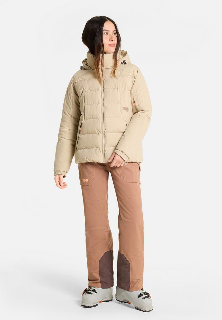 Ziener Ziener ROSVALDI-Z Skijacke Damen - soft taupe - 1 | SportScheck