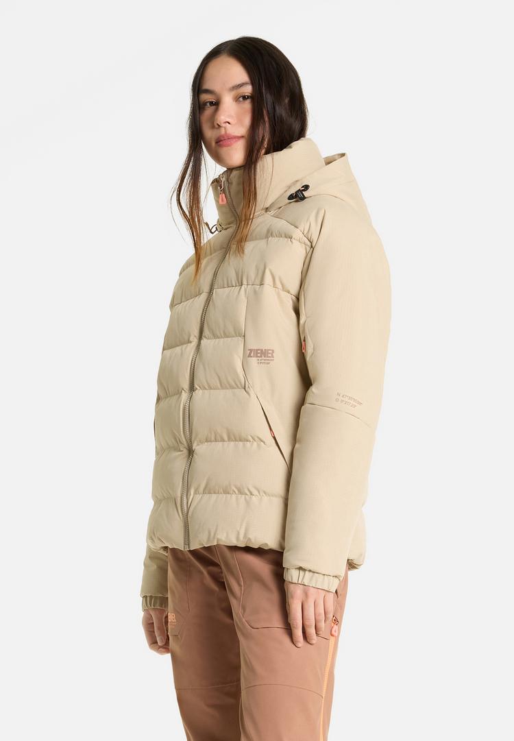 Ziener Ziener ROSVALDI-Z Skijacke Damen - soft taupe - 2 | SportScheck