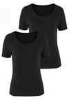 Vivance T-Shirt T-Shirt Damen - schwarz