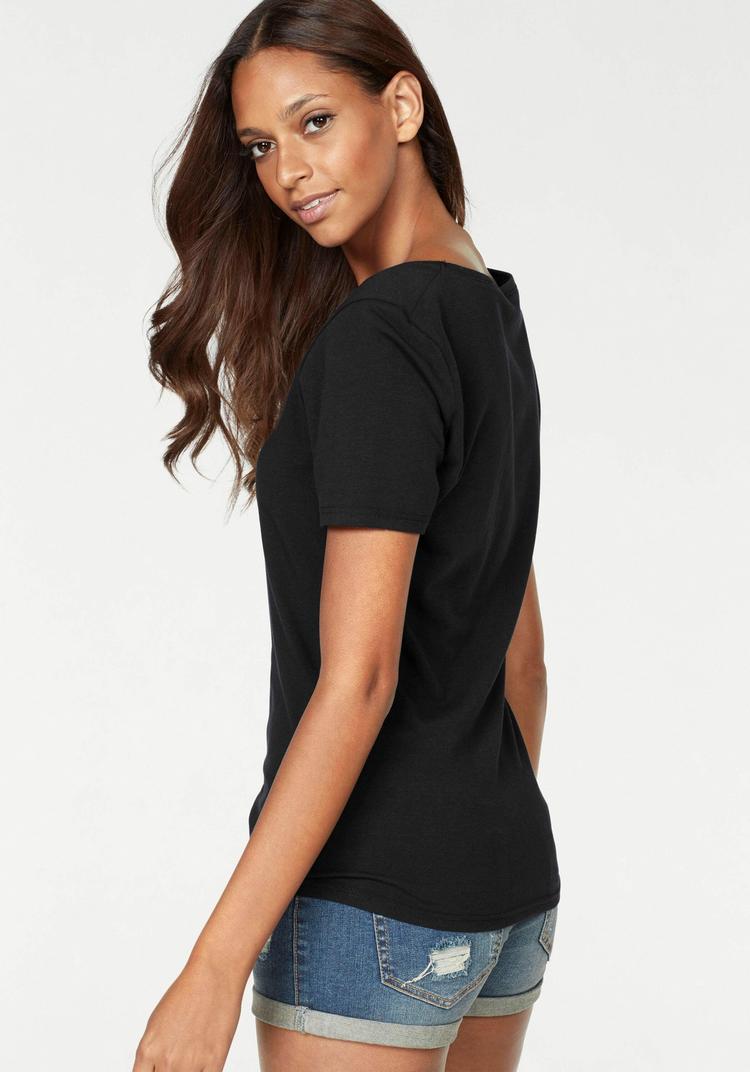 Vivance Vivance T-Shirt T-Shirt Damen - schwarz - 2 | SportScheck