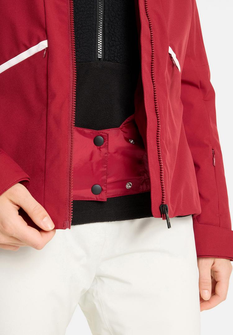 Ziener Ziener TAWIA-Z Skijacke Damen - wine pigment - 0 | SportScheck
