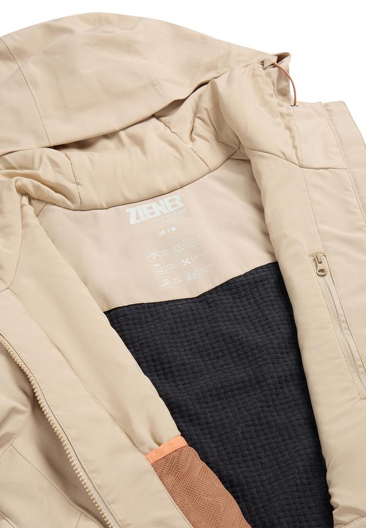 Ziener Ziener RAYKA-Z Skijacke Damen - soft taupe - 1 | SportScheck