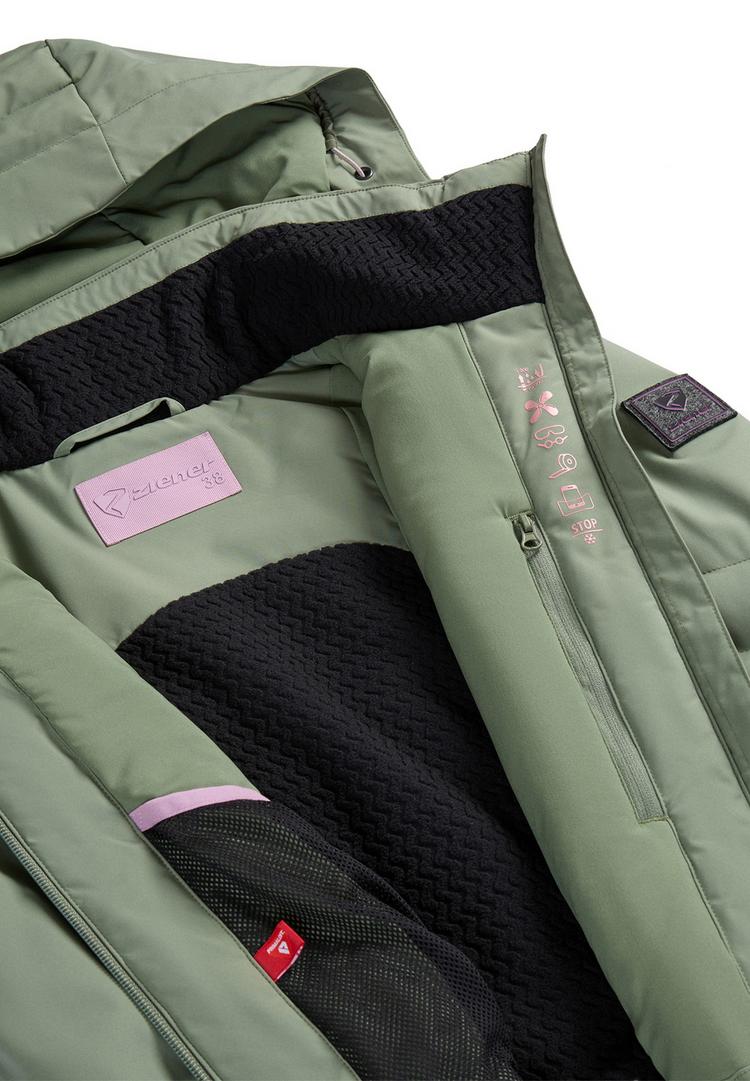 Ziener Ziener TETTA-Z Skijacke Damen - dusty green - 1 | SportScheck