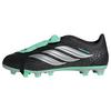 adidas PREDATOR CLUB Fu&szlig;ballschuh, Fu&szlig;ballschuhe - Core Black / Silver Metallic / Pulse Mint