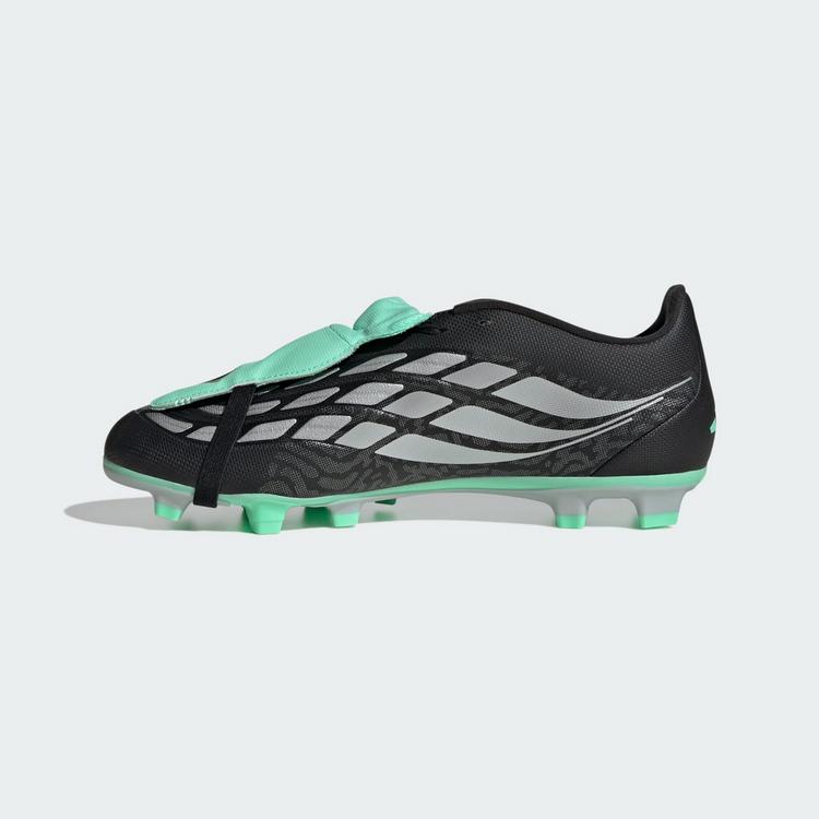 adidas adidas PREDATOR CLUB Fu&szlig;ballschuh, Fu&szlig;ballschuhe - Core Black / Silver Metallic / Pulse Mint - 4 | SportScheck