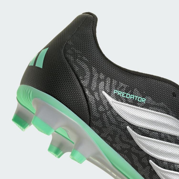 adidas adidas PREDATOR CLUB Fu&szlig;ballschuh, Fu&szlig;ballschuhe - Core Black / Silver Metallic / Pulse Mint - 6 | SportScheck