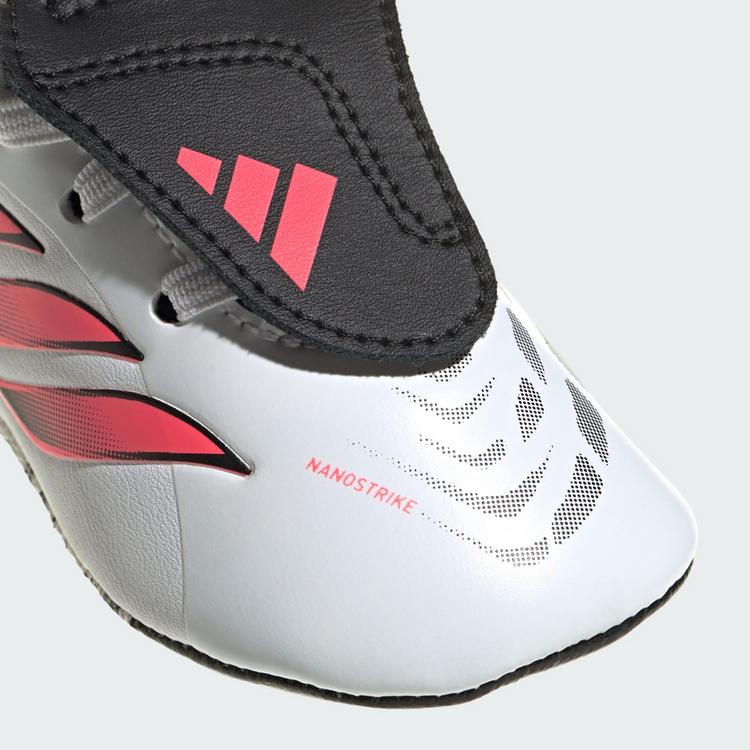 adidas adidas PREDATOR ERSTLINGSSCHUH Fu&szlig;ballschuhe Kinder - Cloud White / Solar Turbo / Core Black - 5 | SportScheck