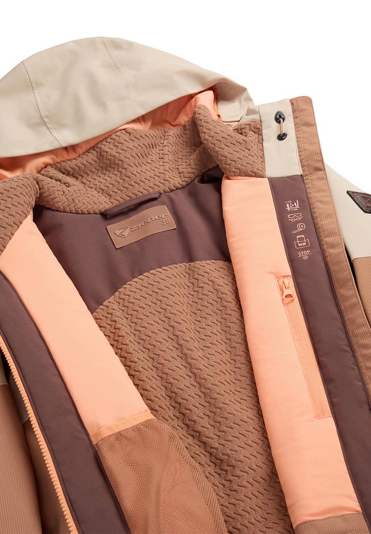 Ziener Ziener THILDE-Z Skijacke Damen - Chocolate - 1 | SportScheck