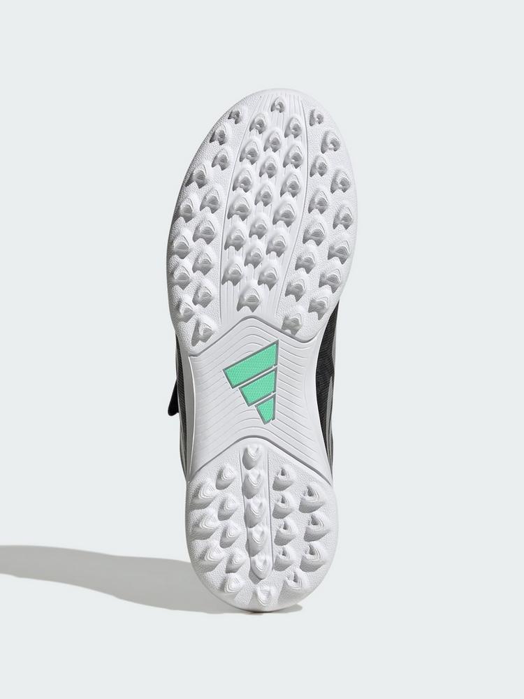 adidas adidas PREDATOR CLUB Kids Fu&szlig;ballschuh, Fu&szlig;ballschuhe Kinder - Core Black / Silver Metallic / Pulse Mint - 1 | SportScheck