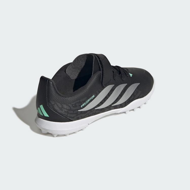 adidas adidas PREDATOR CLUB Kids Fu&szlig;ballschuh, Fu&szlig;ballschuhe Kinder - Core Black / Silver Metallic / Pulse Mint - 3 | SportScheck