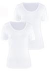 Vivance T-Shirt T-Shirt Damen - wei&szlig;