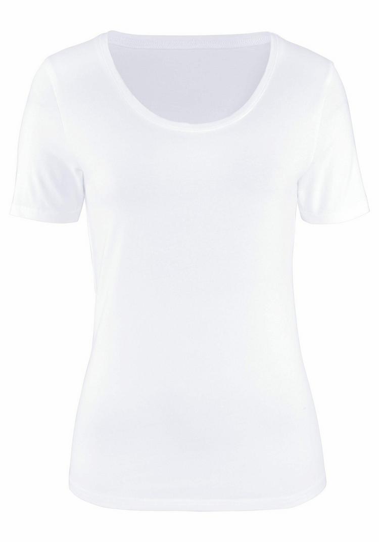 Vivance Vivance T-Shirt T-Shirt Damen - wei&szlig; - 0 | SportScheck