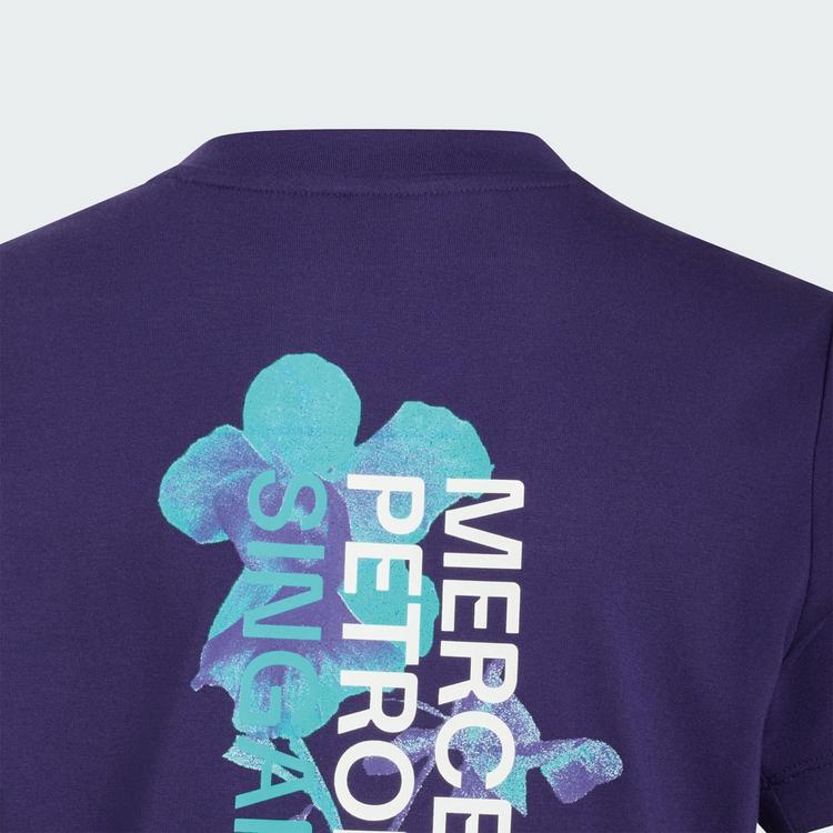 adidas adidas MERCEDES-AMG PETRONAS FORMULA 1 TEAM T-Shirt Kinder - Dark Purple - 2 | SportScheck
