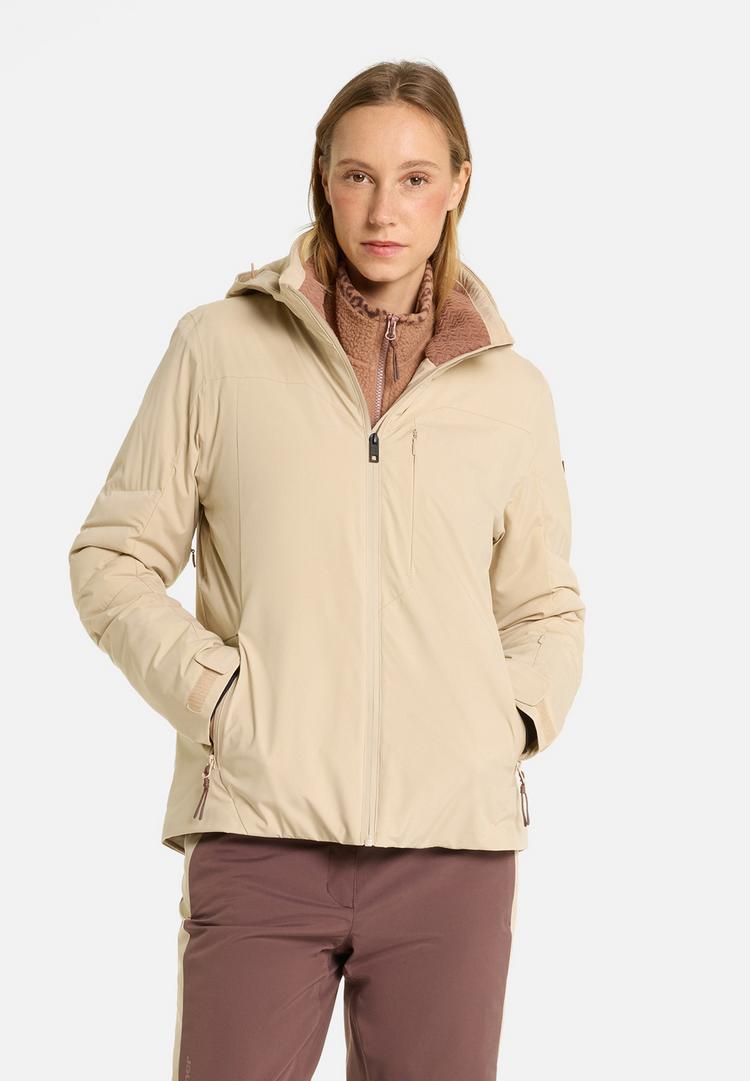 Ziener Ziener TETTA-Z Skijacke Damen - soft taupe - 0 | SportScheck