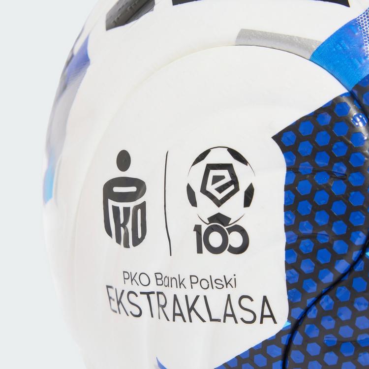 adidas adidas Ekstraklasa 26/27 Pro Ball Fu&szlig;ball - White / Silver Metallic / Blue - 0 | SportScheck
