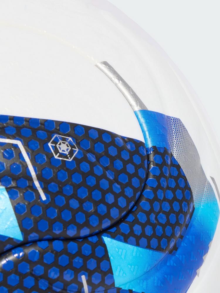 adidas adidas Ekstraklasa 26/27 Pro Ball Fu&szlig;ball - White / Silver Metallic / Blue - 1 | SportScheck