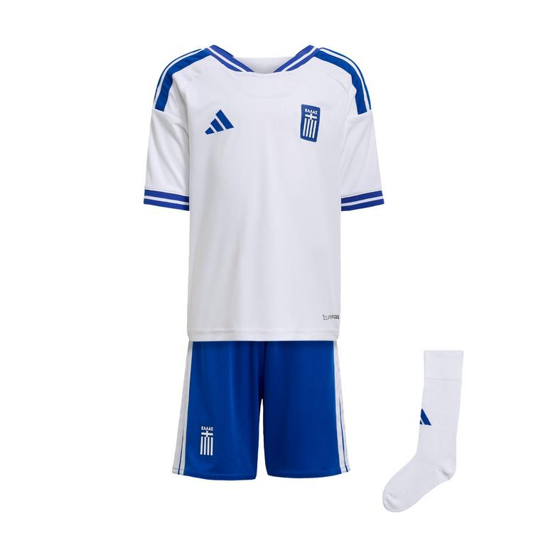adidas adidas Griechenland 26 Kids Heimausr&uuml;stung Trainingsanzug Kinder - White / Collegiate Royal - 0 | SportScheck