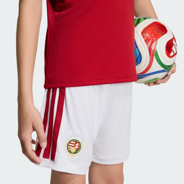 adidas adidas Ungarn 26 Kids Heimshorts Fu&szlig;ballshorts Kinder - White - 0 | SportScheck