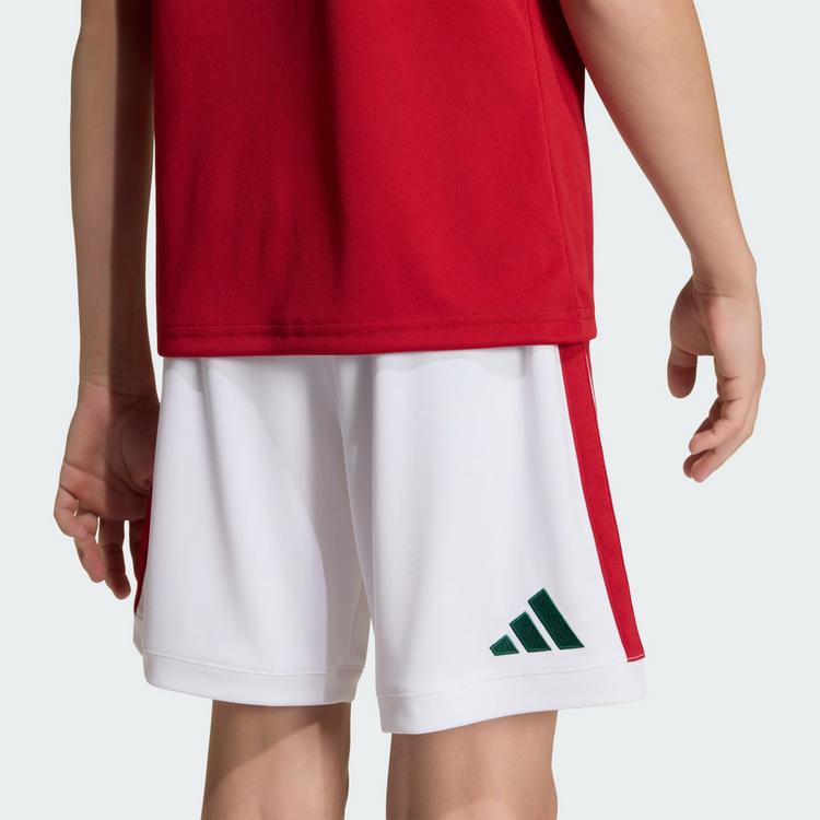 adidas adidas Ungarn 26 Kids Heimshorts Fu&szlig;ballshorts Kinder - White - 1 | SportScheck