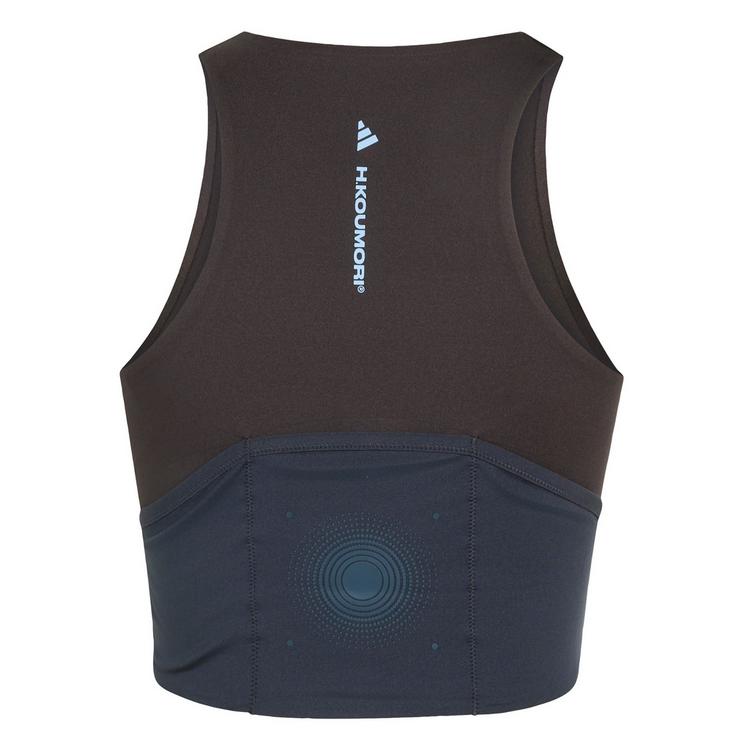 adidas adidas adidas Running x Hermanos Koumori Laufshirt Damen - Night Brown / Night Grey - 0 | SportScheck