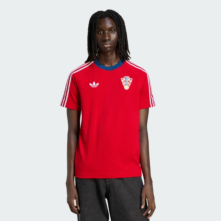 adidas adidas Kroatien Originals Trikot T-Shirt Herren - Better Scarlet - 0 | SportScheck