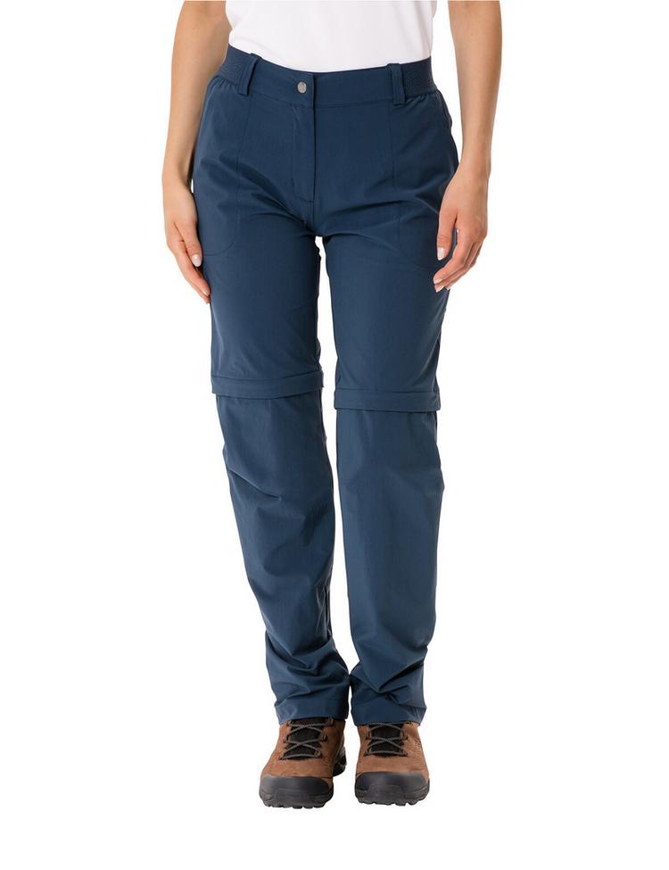 VAUDE VAUDE Farley Stretch ZO II Zipphose Damen - dark sea - 0 | SportScheck