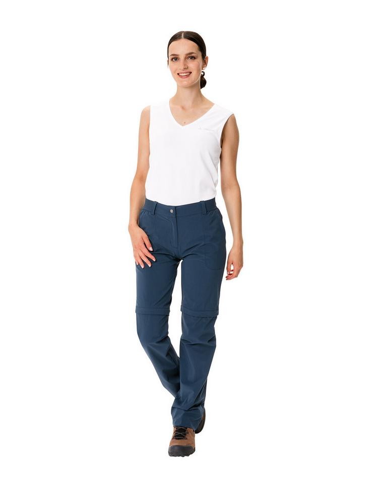VAUDE VAUDE Farley Stretch ZO II Zipphose Damen - dark sea - 2 | SportScheck