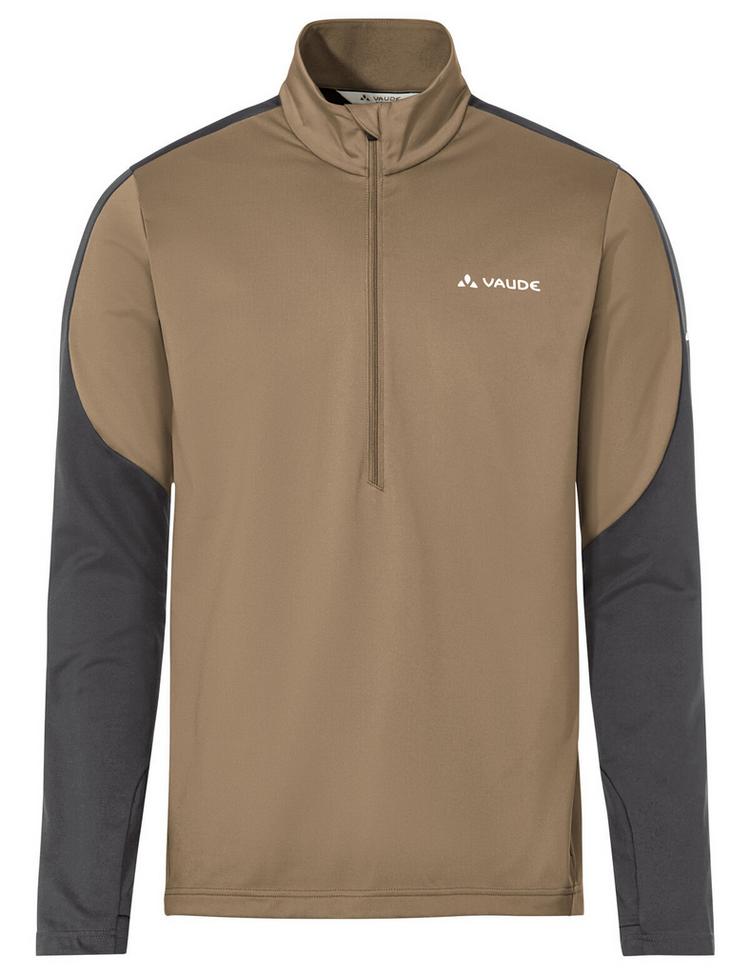 VAUDE VAUDE Men's Livigno Halfzip II Sweatshirt Herren - black/oat - 0 | SportScheck